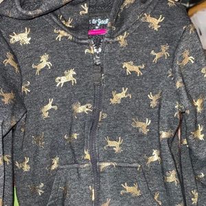 Unicorn cat and jack hoodie